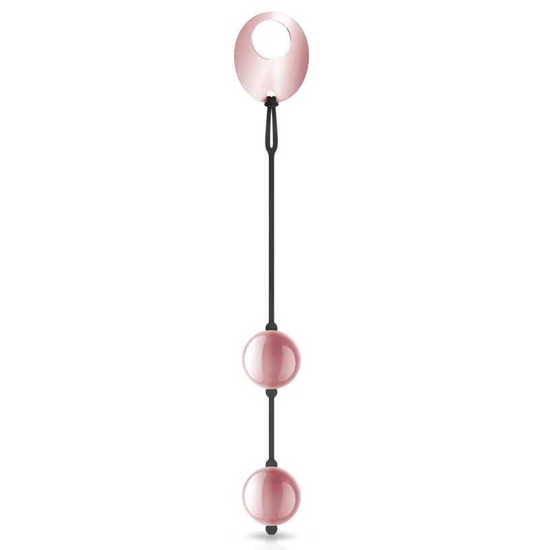 Rosy Gold Boules de geisha Kegel Balls 9.4 x 2.8 cm